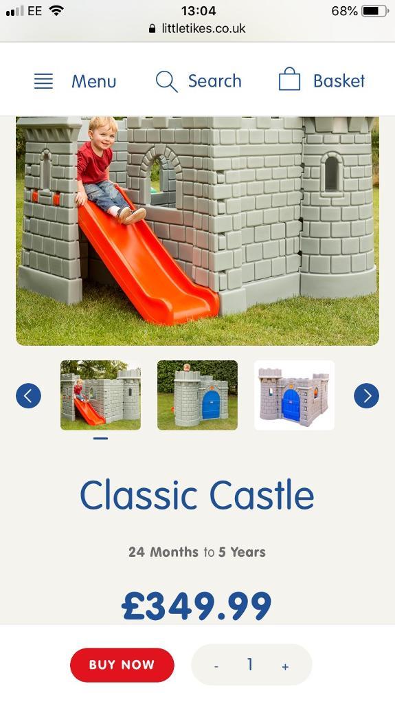 little tikes castle gumtree